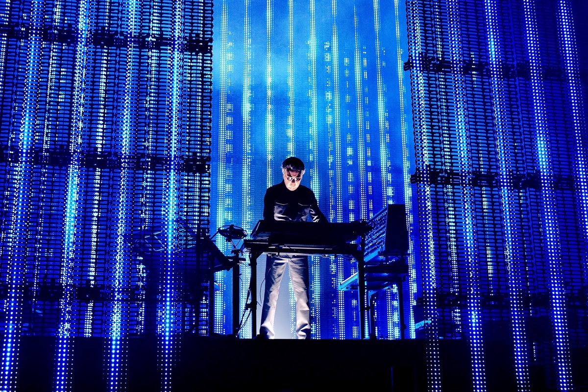 Jean Michel Jarre in Barcelona