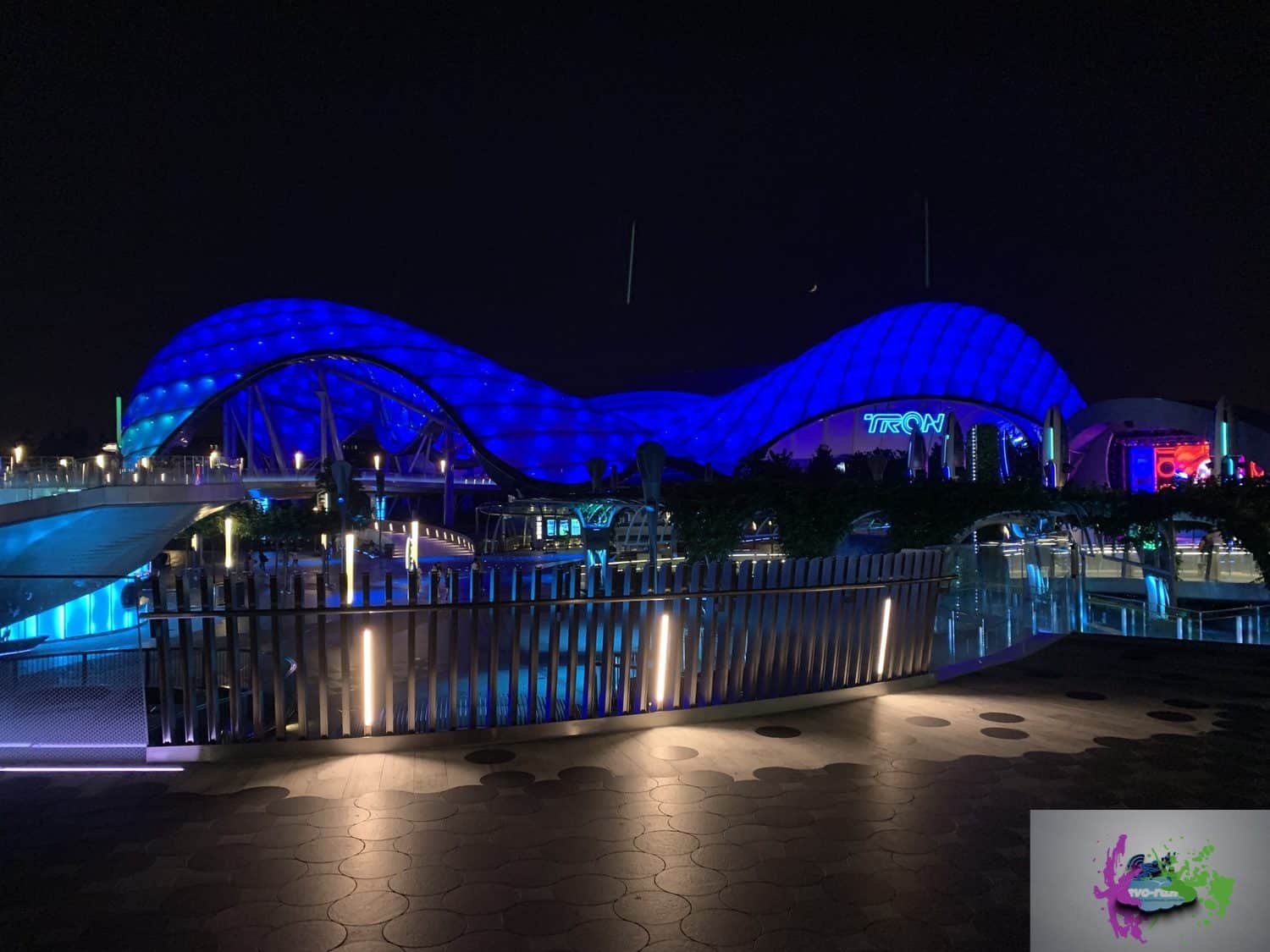 TRON Lightcycle Power Run at Shanghai Disneyland