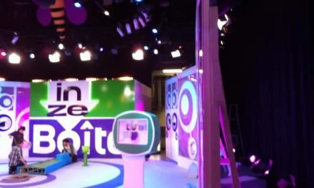 Dans les coulisses de l’émission « In Ze Boîte » de la chaîne jeunesse Gulli.