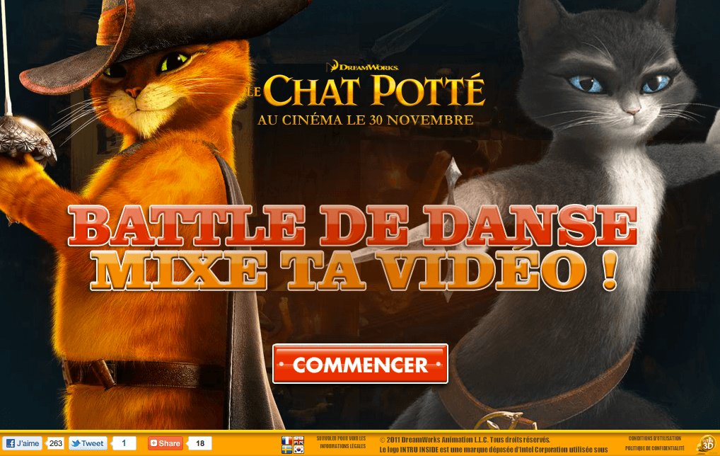 Bats Toi Si T Es Un Chat Le Chat Potte Vous Propose De Nouveaux Extraits Et De Creer Votre Battle De Danse Webzine Reves Connectes Le Revo Rama