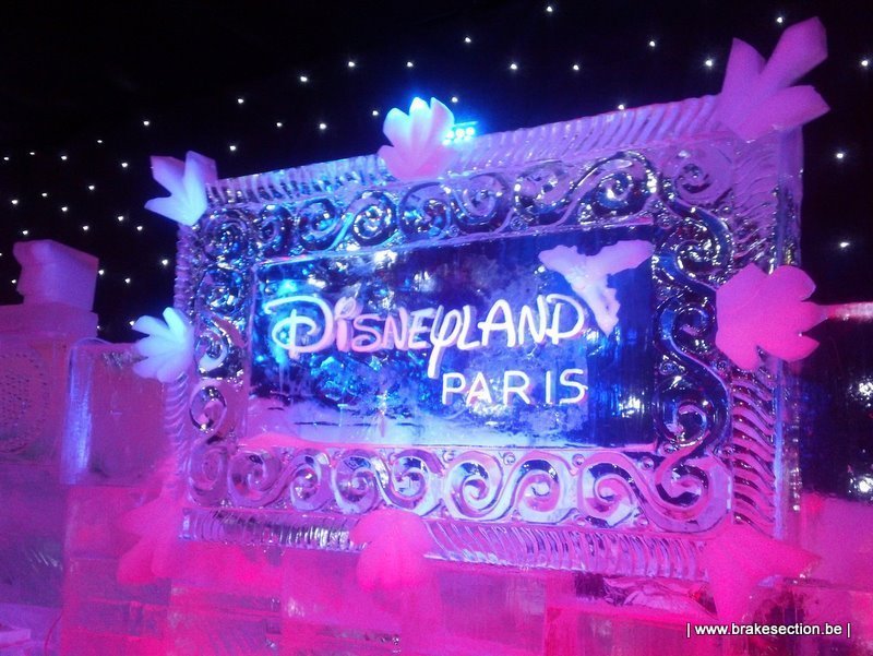 Après les sculptures sur sable, Disneyland Paris mis à l’honneur en sculptures sur glace.
