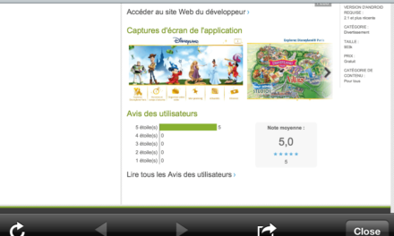 L’application Disneyland Paris pour smartphones Android en approche !