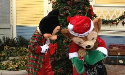 Noël 2011 à Disneyland Paris : Rencontre avec Duffy the Disney Bear et le Père Noël.