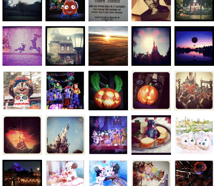 Retrouver les plus belles photos, et effectuer une veille photographique, des parcs Disneyland à travers le monde grâce à Instagram.