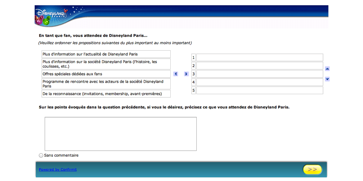 Disneyland Paris interroge ses fans via une enquête en ligne. C’est le moment de donner son avis !