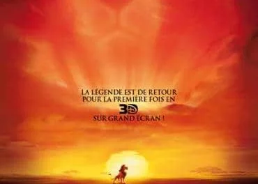 Le Roi Lion en 3D – Le 11 avril 2012 au cinéma – Bande annonce et affiche