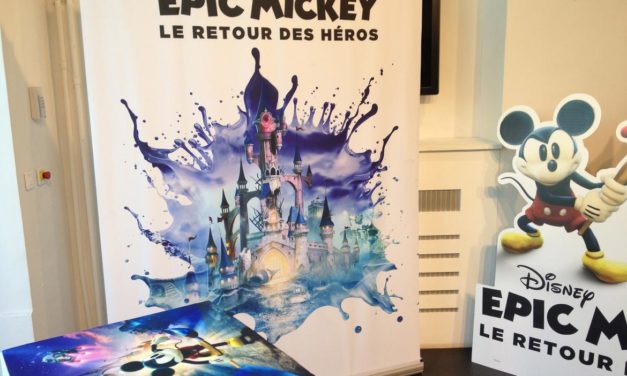 Disney Epic Mickey : Le retour des héros. Présentation par Warren Spector à la Gaité Lyrique de Paris.