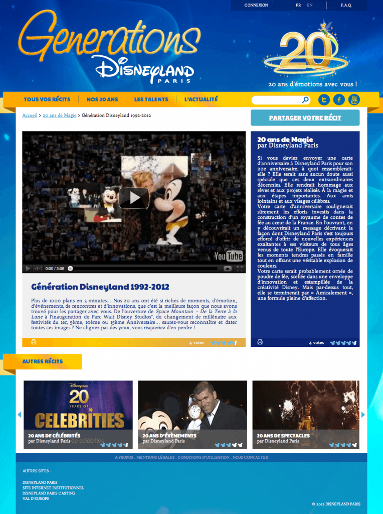 Disneyland Paris Generations - Blog