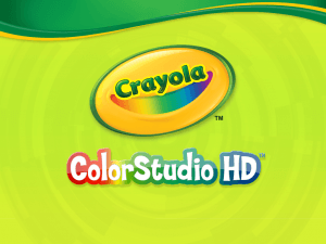 Crayola ColorStudio HD - Accueil