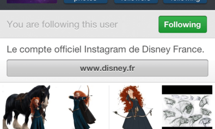 Disney France aussi est sur Instagram !