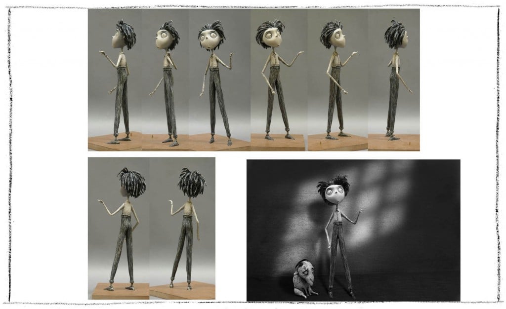 Tim Burton - Frankenweenie - Coulisses - Victor Maquette