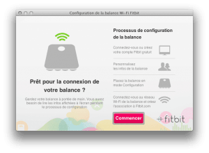 4 - Fitbit Aria - Configuration de la balance Wi-Fi Fitbit