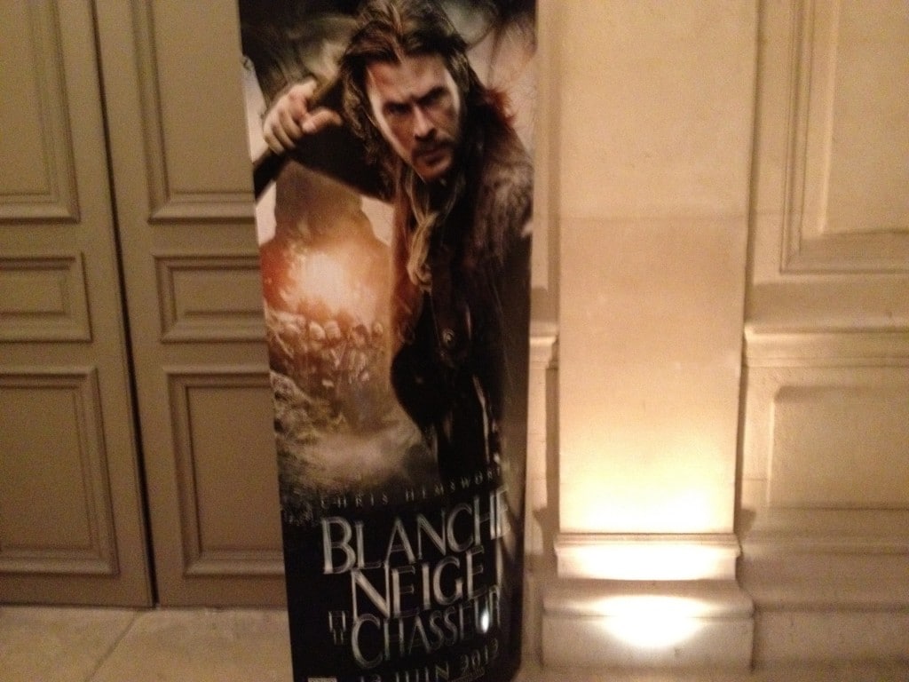 Affiche Blanche Neige et le Chasseur - Chris Hemsworth