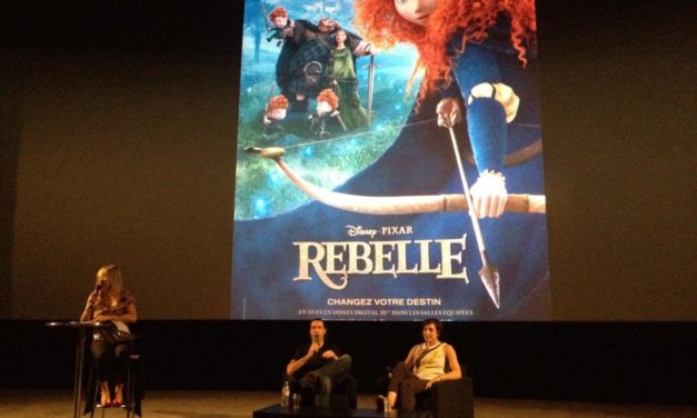 Retour sur l’avant-première du long métrage d’animation “Brave / Rebelle” de Disney Pixar en présence du réalisateur Mark Andrews et de la productrice Katherine Sarafian. Critique de la VO.