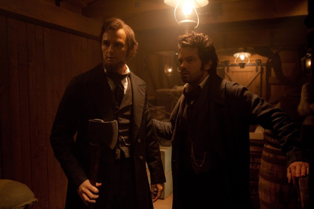 Abraham Lincoln - Chasseur de Vampires - Avec son professeur de chasse