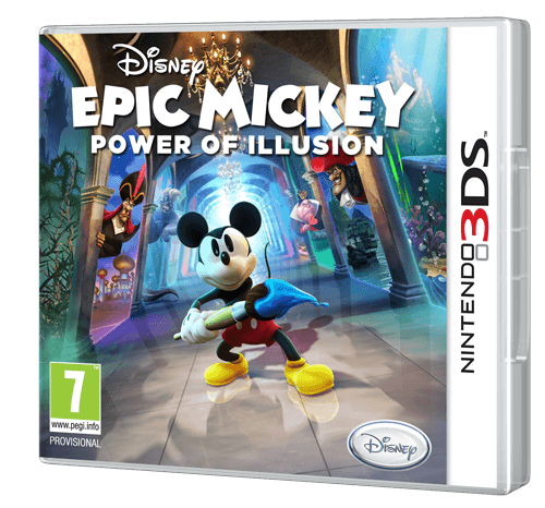 Epic Mickey Power of Illusion 3DS Boîte