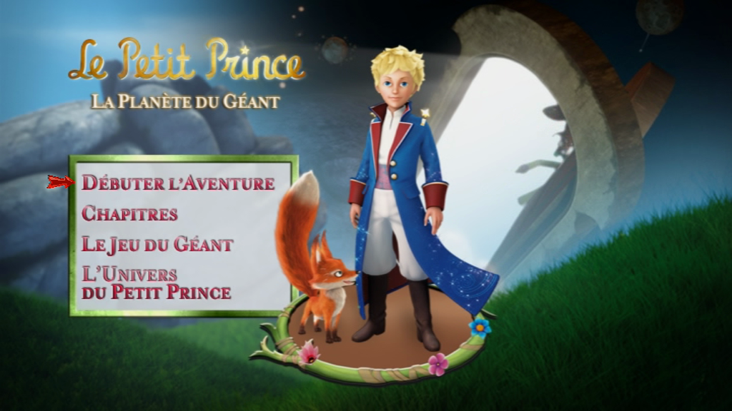 Le Petit Prince - La Planète du Géant - Le Menu du DVD