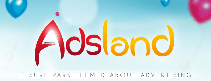 Adsland - Theme Park about advertising - Logo