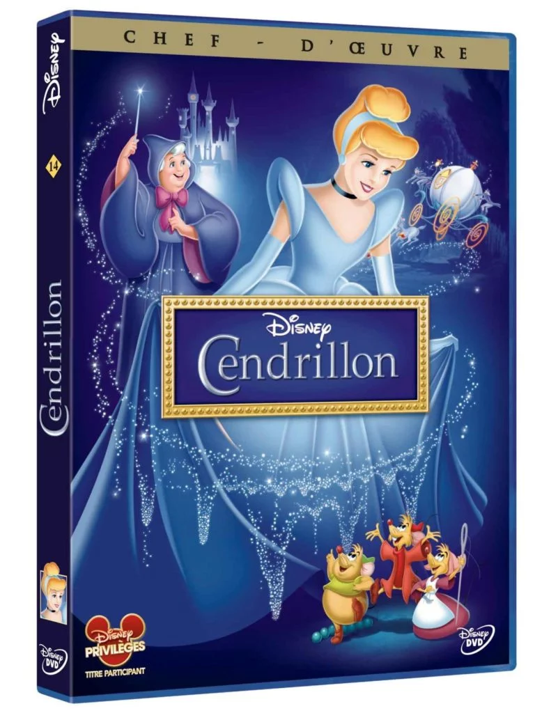 Le DVD Cendrillon