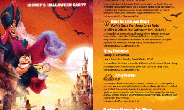 Disneyland Paris dévoile le programme de la soirée Halloween du 31 Octobre 2012
