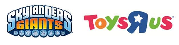 Logos Skylanders Giants et Toysrus