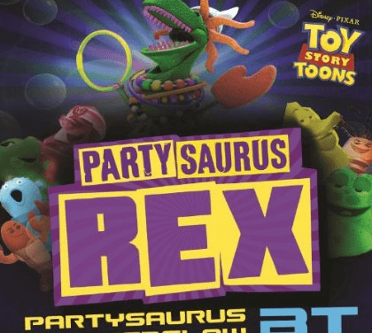 Une soirée à organiser ? Pensez à Partysaurus Rex ! Et déhanchez-vous sur PartySaurus Overflow (BT) !