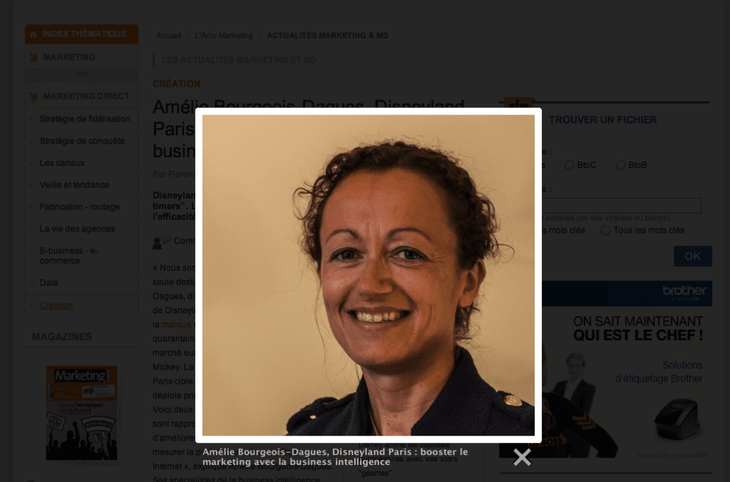 Amélie Bourgeois-Dagues sur e-marketing.fr