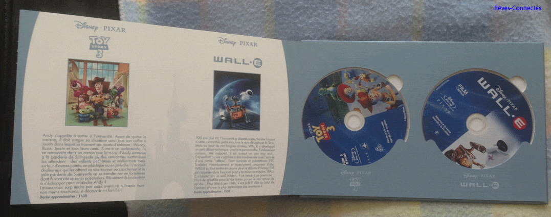Déballage et premières impressions sur le coffret Blu-Ray Disc : 20 grands films d’animation des studios Disney et Pixar (à l’occasion des 20 ans de Disneyland Paris).