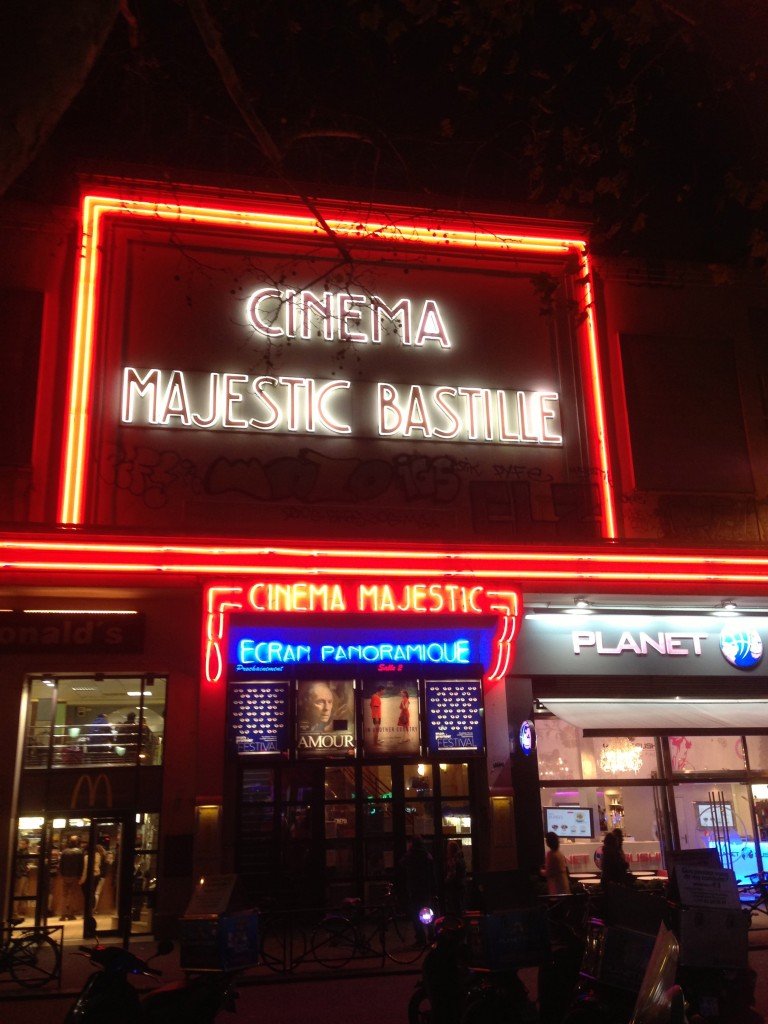 Mon Premier Festival - Cinema Majestic Bastille de nuit