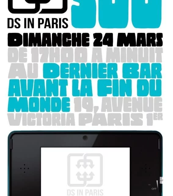 DS IN PARIS fête sa 300ème édition avec une STREETPASS PARTY et un tournoi LUIGI’S MANSION 2