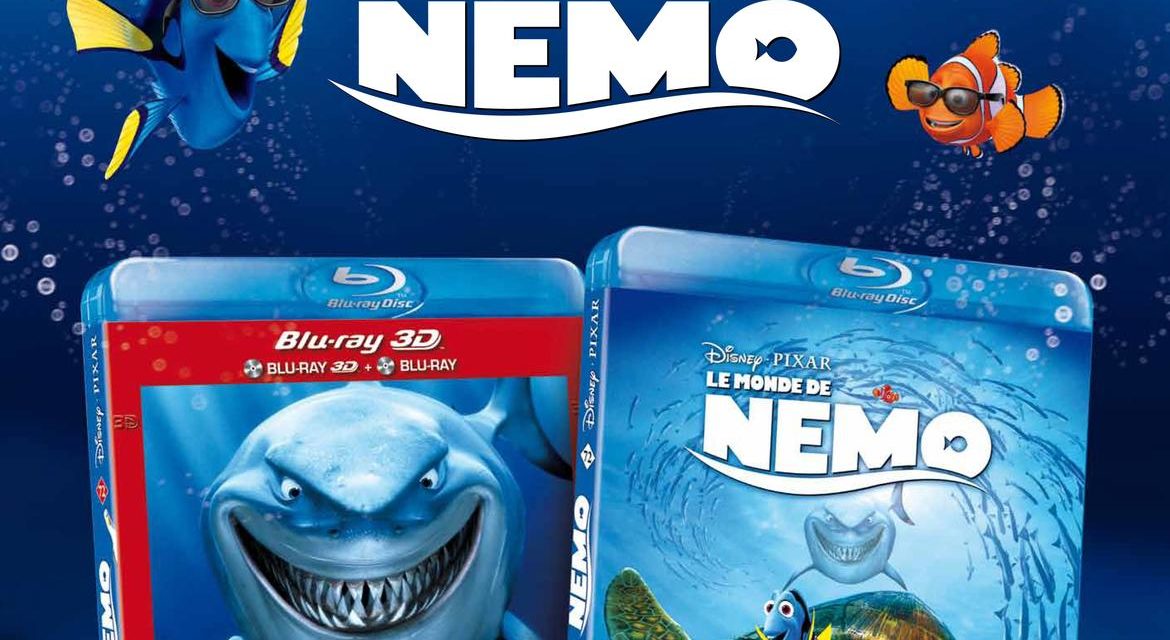 LE MONDE DE NEMO en Blu-ray 3D, Blu-ray, DVD le 24 Avril 2013. Jeu-Concours.