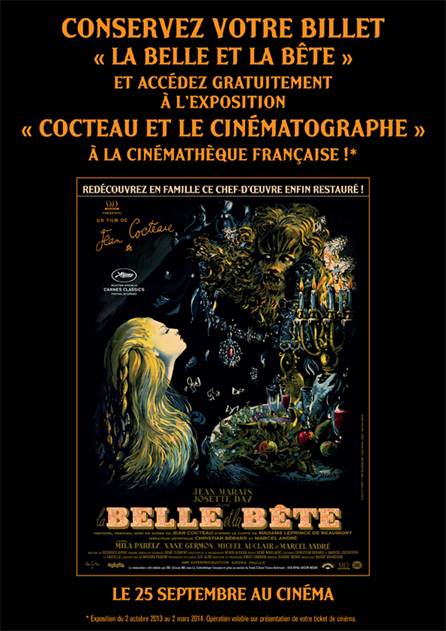 Cocteau et la cinematographie - La Belle et la Bete - Cinematheque