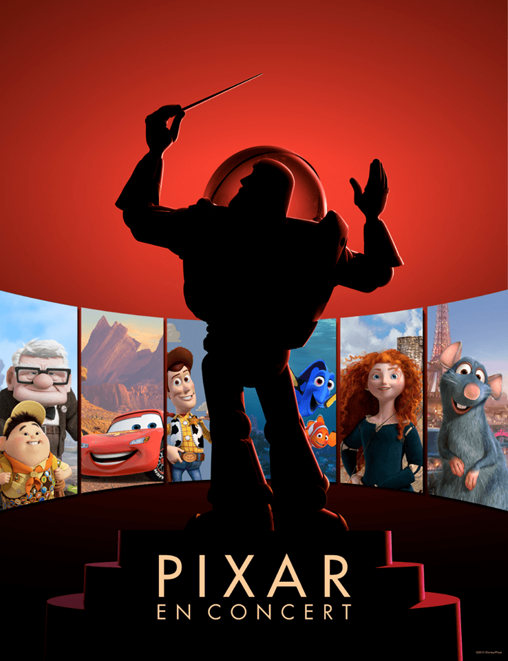 Pixar en Concert Affiche