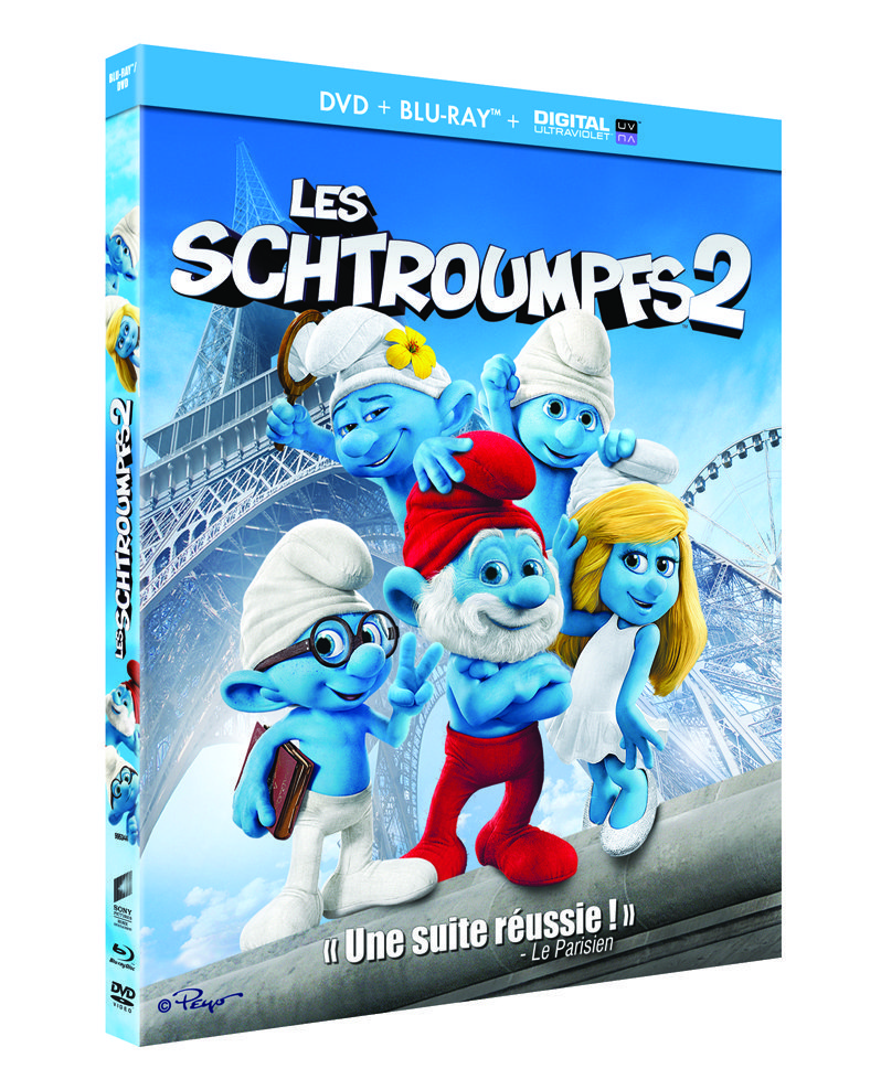 LES SCHTROUMPFS 2_3D_BD+DVD DEF