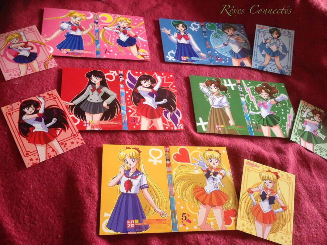 Coup de coeur familial pour le superbe coffret collector de la saison 1 de Sailor Moon édité par KAZÉ. Vivement la suite ! Notre test. 29