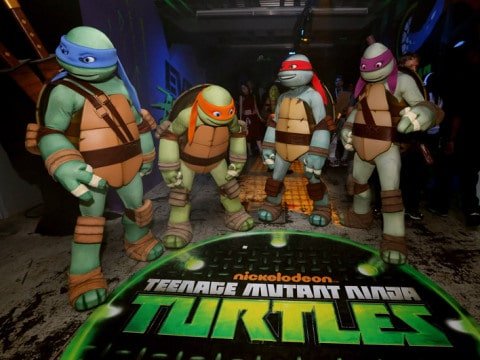 Nickelodeon's Teenage Mutant Ninja Turtles Emerge At NY Comic Con 2012 - Day 2