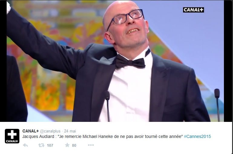 Cannes 2015 - Jacques Audiard