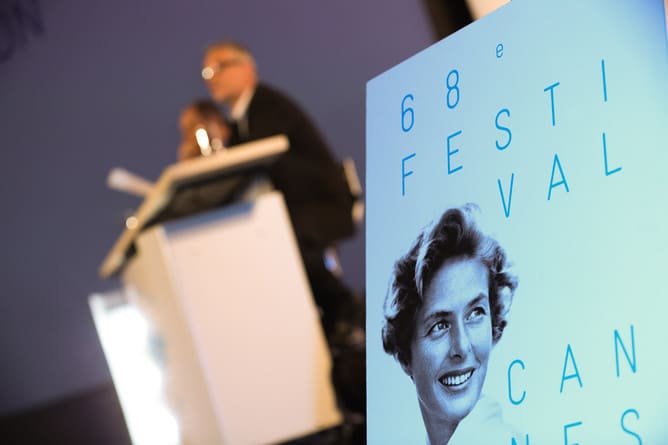 Conférence de presse du 68e Festival de Cannes - 16 avril 2015 - Olivier Vigerie - Source officielle