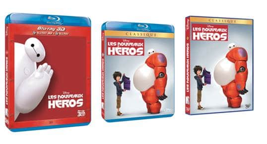 DVD BRD Les Nouveaux Heros