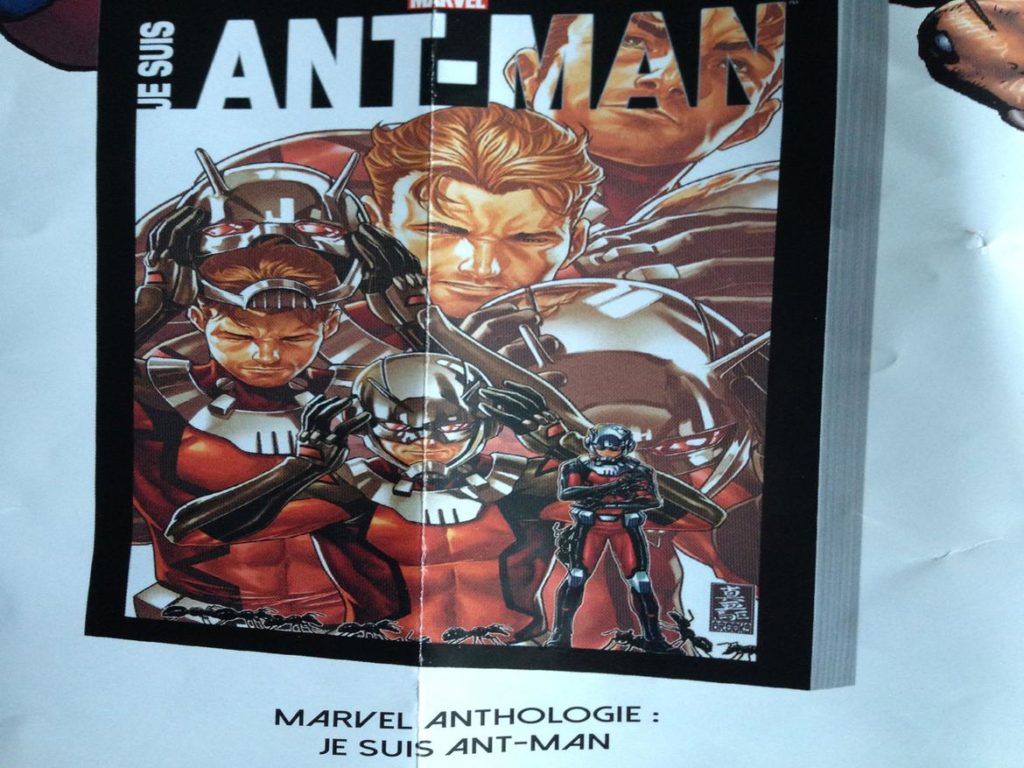 Ant-Man, le dernier né de Marvel au cinéma depuis le 14 juillet 2015, également en comic-books. 6