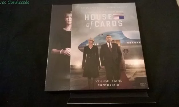 House of Cards. L’intégrale de la troisième saison disponible en DVD. Notre avis.