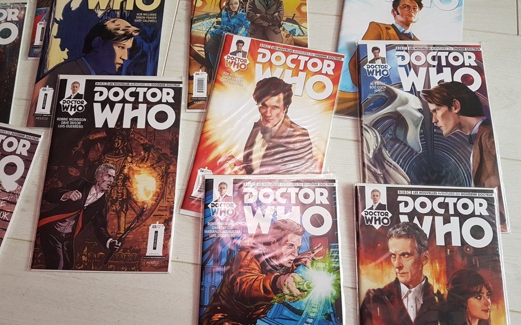 Poursuivre les aventures du Docteur, grâce aux comics Doctor Who édités en France par AKILEOS.