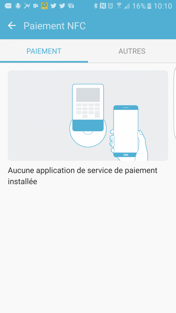 Configuration du NFC sur Android