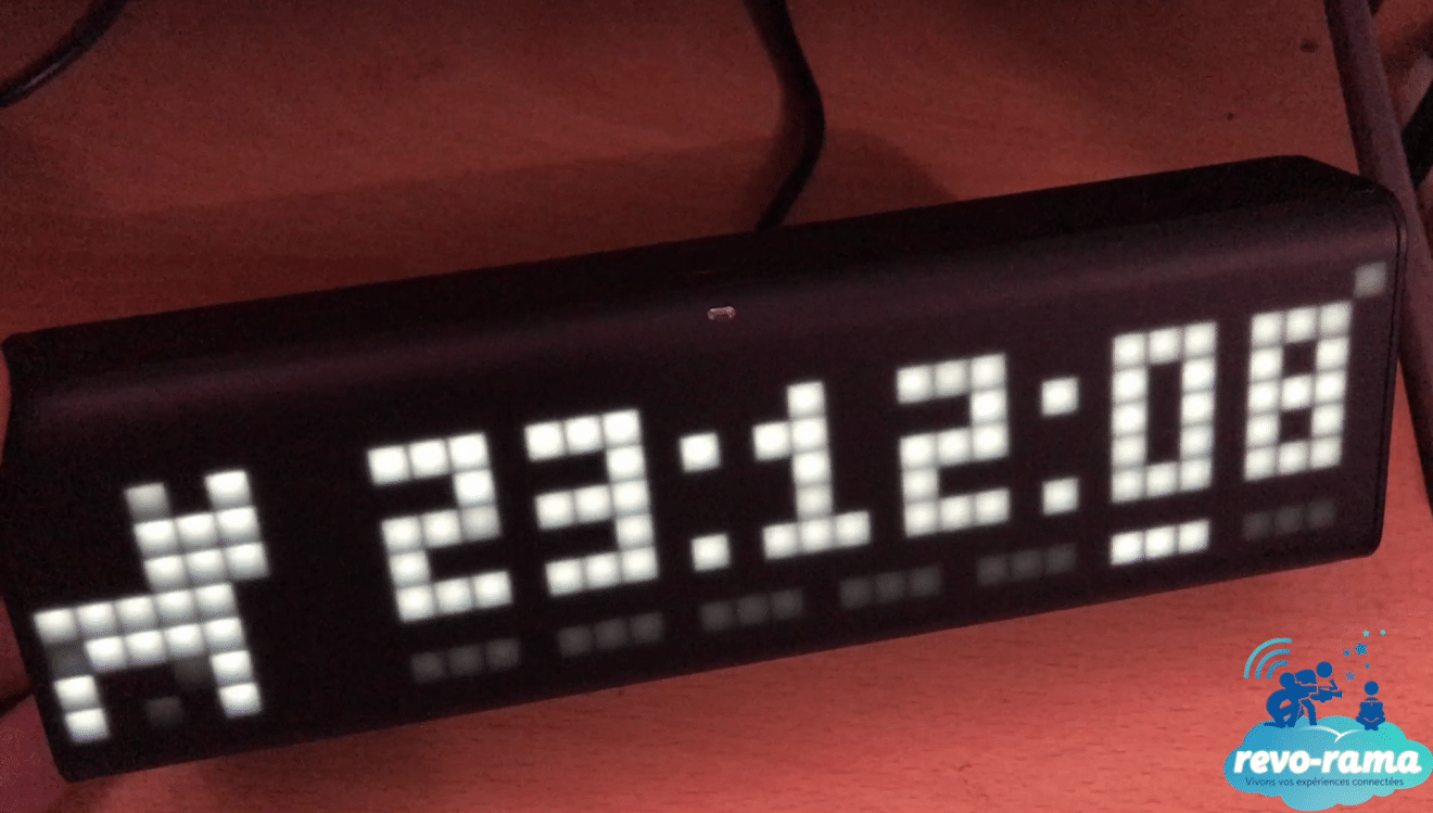 Unboxing LaMetric time Wi-Fi Clock for Smart Home 