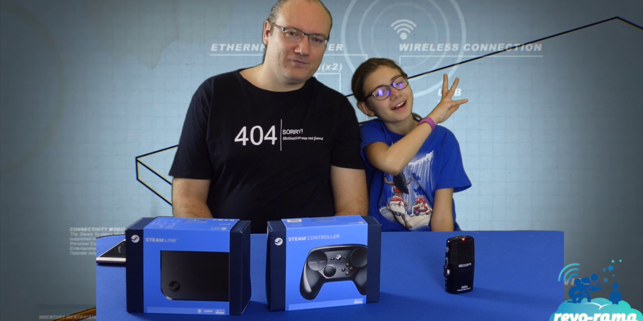 Le Revo-Rama teste Steam Link et Steam Controller avec Planet Coaster (Partie 1/2) ! (vidéo)