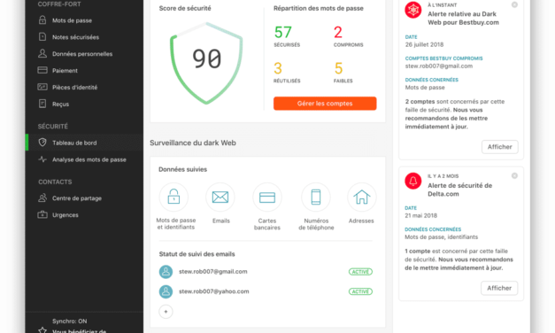 Dashlane VS Trousseau iCloud qu’en est-il de la sécurité de vos mots de passe ?