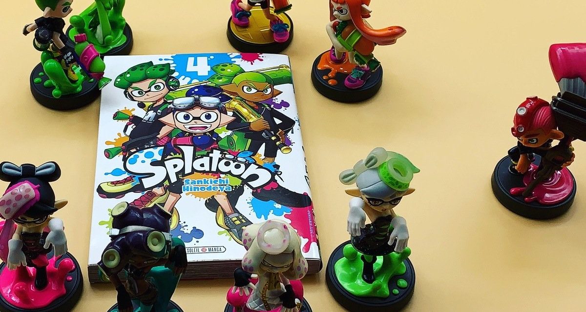 Découvrez les manga Splatoon, Mario, Zelda Twilight Princess et le recueil Art of Splatoon