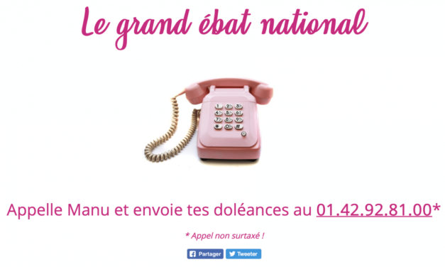 Grand Débat VS Vrai Débat : Internet à l’heure de la démocratie participative ?