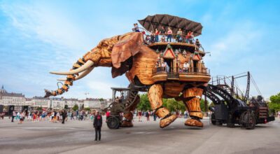 Le Revorama à Nantes avec l’éléphant mécanique (vidéo...