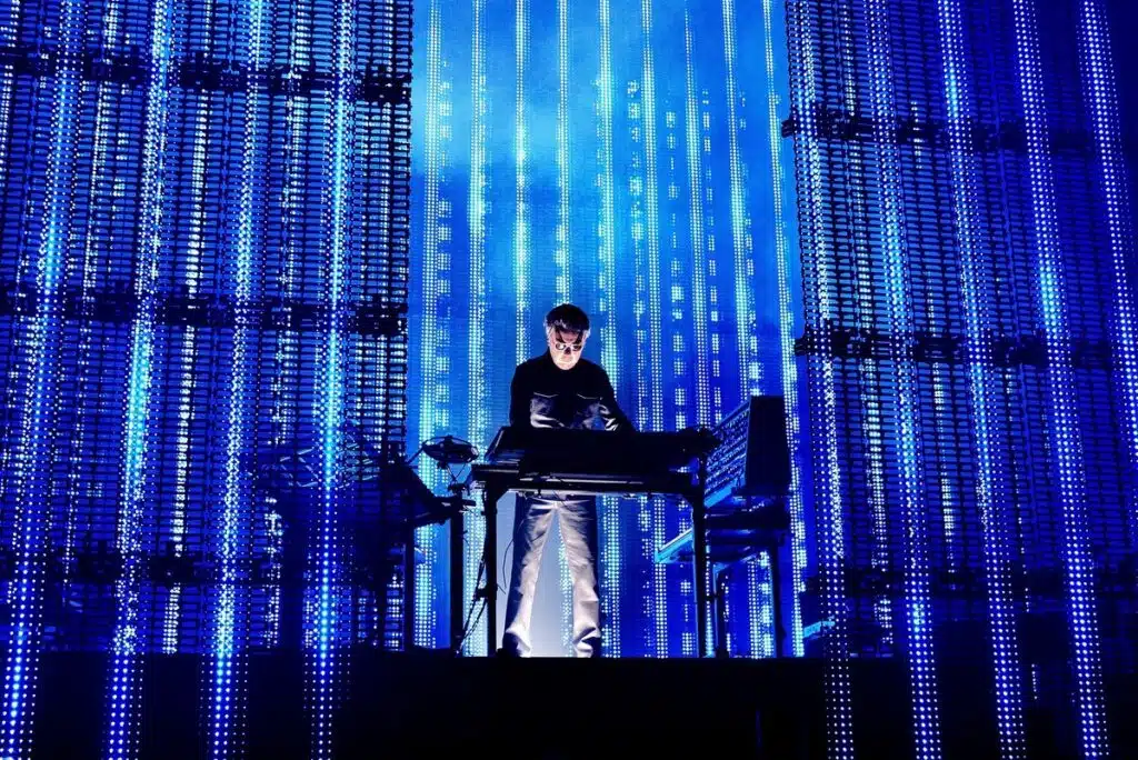 Jean Michel Jarre à Barcelone